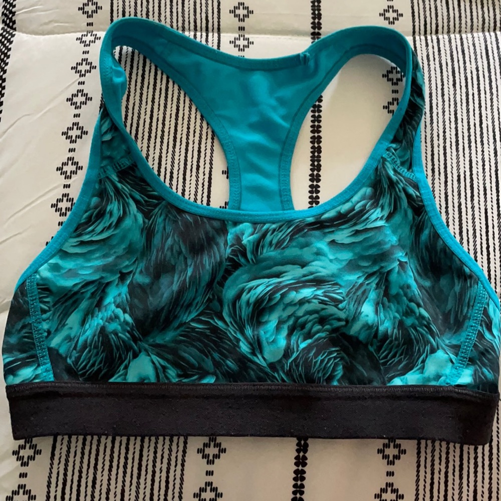 Flower sports bra
